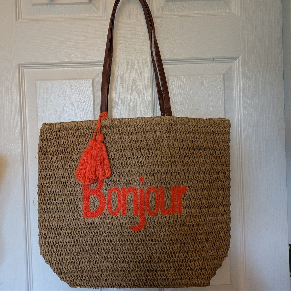 Brown and Orange Eco-Friendly Tote Bags